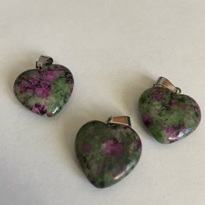 Heart shaped Crystal necklace